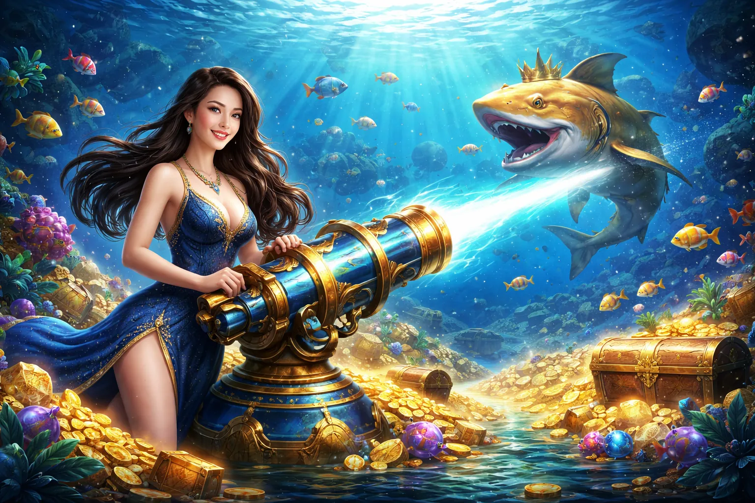 Hình ảnh gameplay bắn cá và các chiến thuật