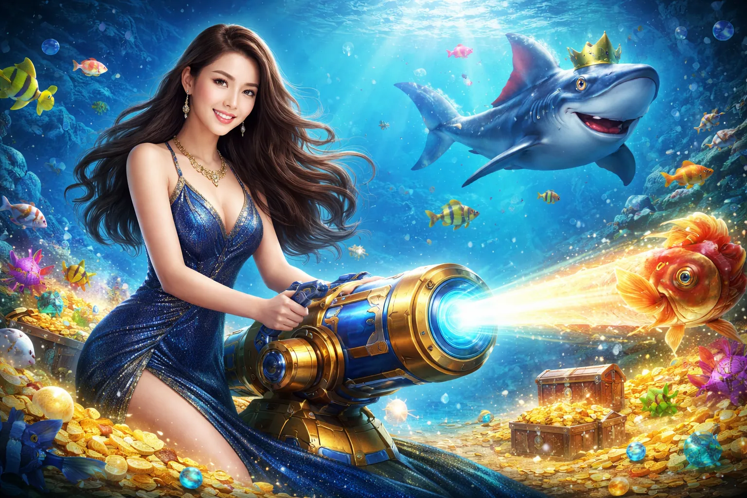 Giao diện các sảnh bắn cá tại Lucky 8