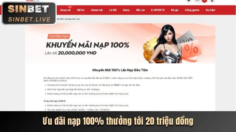 Khuyến mãi chào mừng thành viên mới Lucky 8